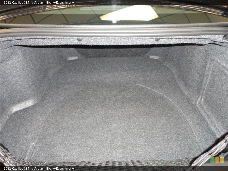 Ebony/Ebony Interior Trunk for the 2012 Cadillac CTS -V Sedan #54304716