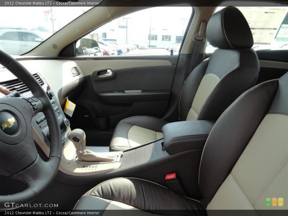 Cocoa/Cashmere Interior Photo for the 2012 Chevrolet Malibu LTZ #54305007