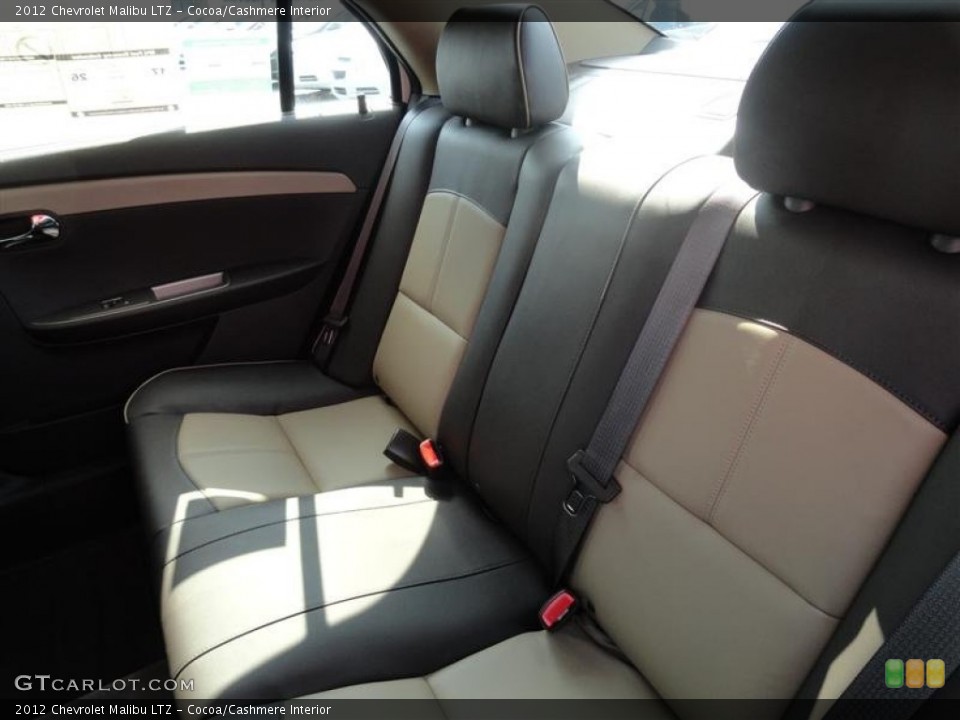 Cocoa/Cashmere Interior Photo for the 2012 Chevrolet Malibu LTZ #54305016
