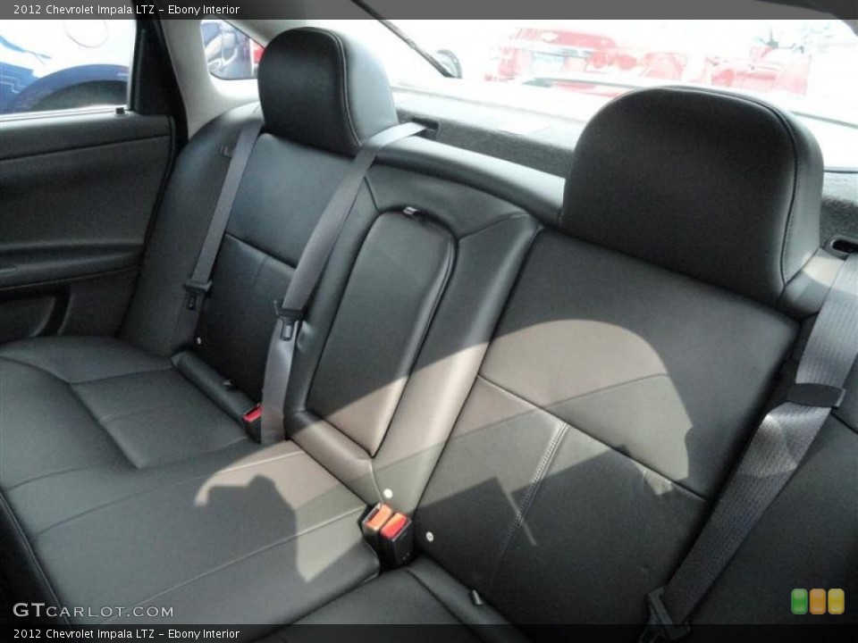 Ebony Interior Photo for the 2012 Chevrolet Impala LTZ #54305778