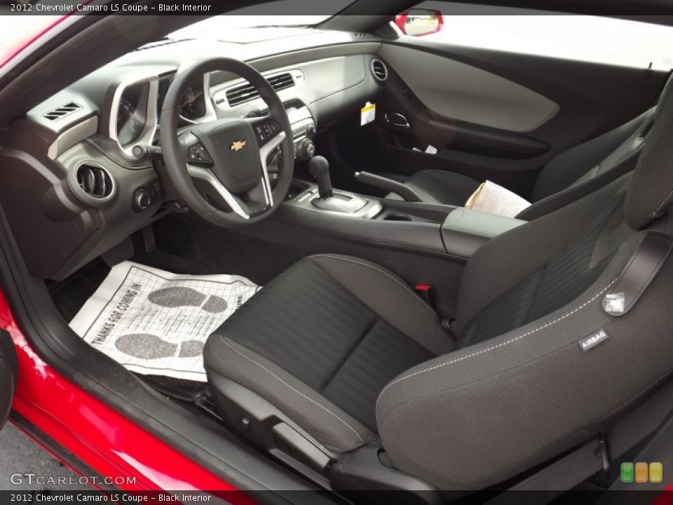 Black Interior Photo for the 2012 Chevrolet Camaro LS Coupe #54305892