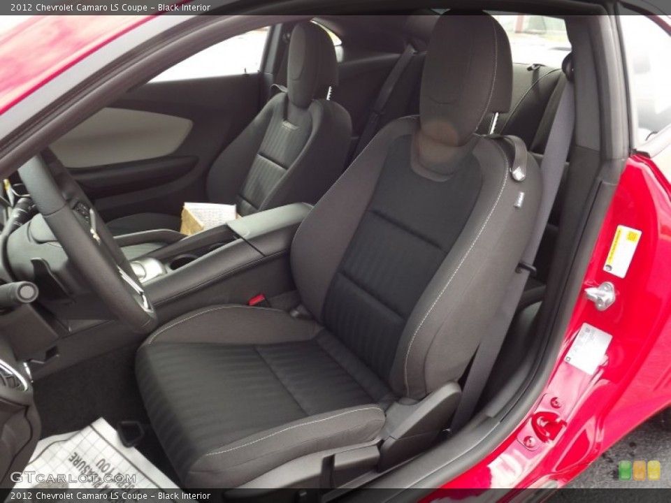 Black Interior Photo for the 2012 Chevrolet Camaro LS Coupe #54305910