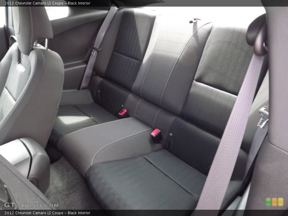 Black Interior Photo for the 2012 Chevrolet Camaro LS Coupe #54305919