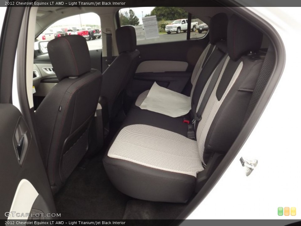 Light Titanium/Jet Black Interior Photo for the 2012 Chevrolet Equinox LT AWD #54306073