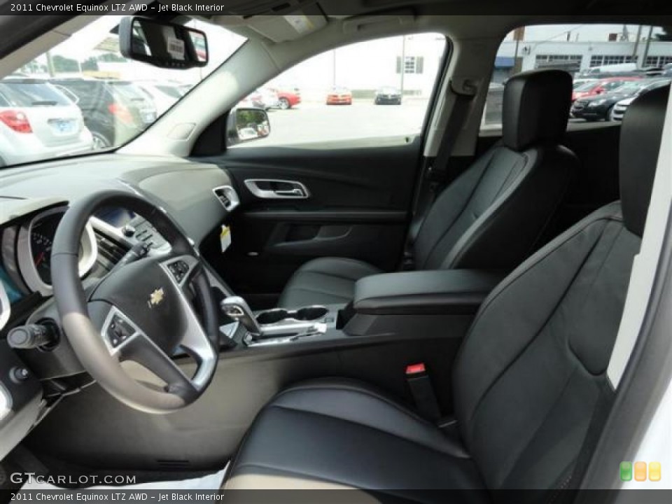 Jet Black Interior Photo for the 2011 Chevrolet Equinox LTZ AWD #54306261