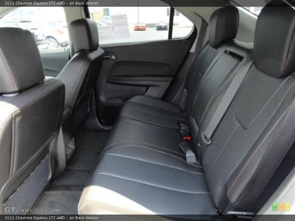 Jet Black Interior Photo for the 2011 Chevrolet Equinox LTZ AWD #54306270