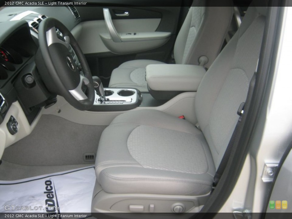 Light Titanium Interior Photo for the 2012 GMC Acadia SLE #54307983
