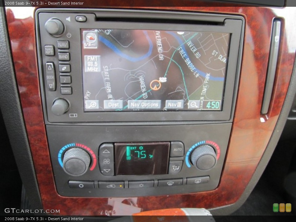 Desert Sand Interior Navigation for the 2008 Saab 9-7X 5.3i #54308886