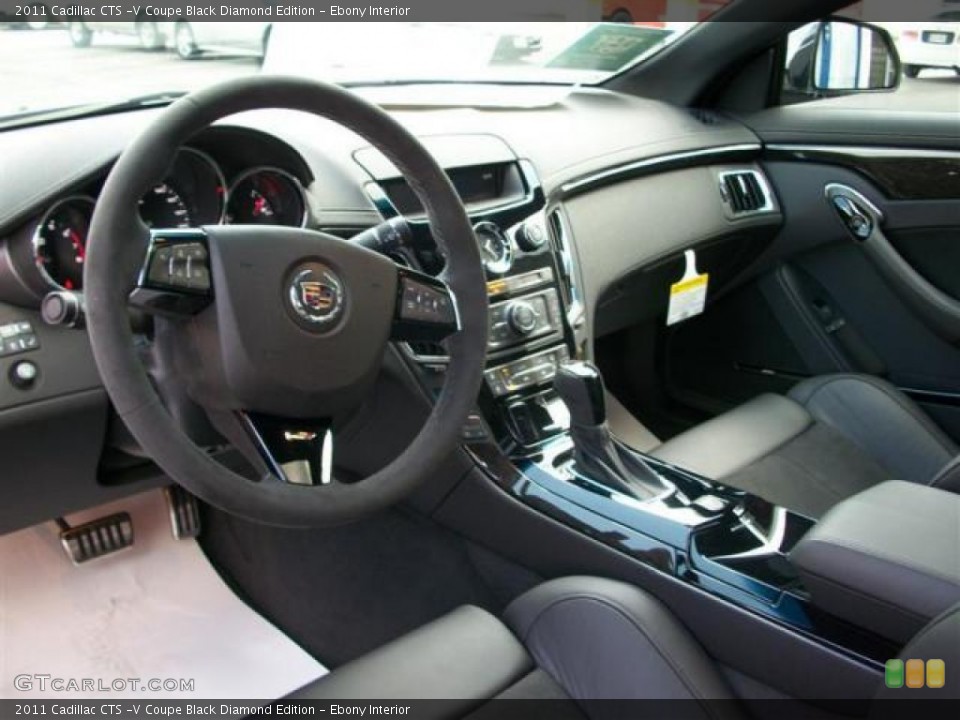 Ebony Interior Transmission for the 2011 Cadillac CTS -V Coupe Black Diamond Edition #54310740