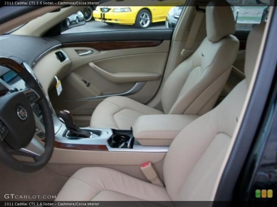 Cashmere/Cocoa Interior Photo for the 2011 Cadillac CTS 3.6 Sedan #54310773