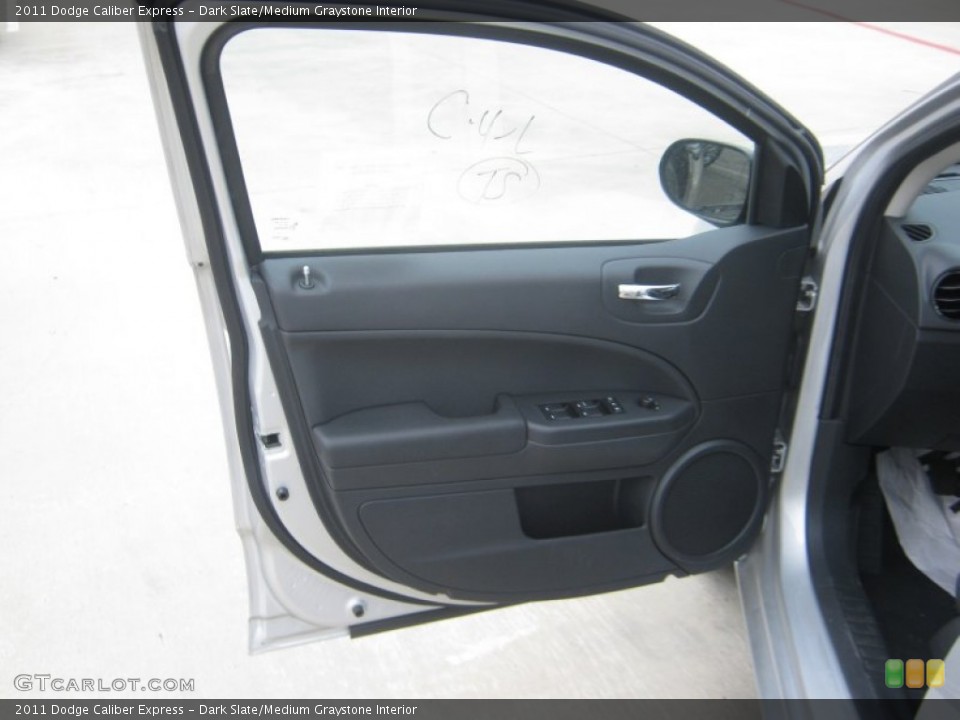 Dark Slate/Medium Graystone Interior Door Panel for the 2011 Dodge Caliber Express #54310881