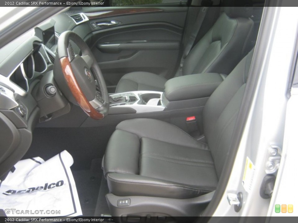 Ebony/Ebony Interior Photo for the 2012 Cadillac SRX Performance #54311308