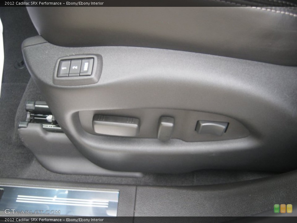 Ebony/Ebony Interior Controls for the 2012 Cadillac SRX Performance #54311322
