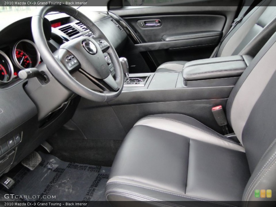 Black Interior Photo for the 2010 Mazda CX-9 Grand Touring #54312002