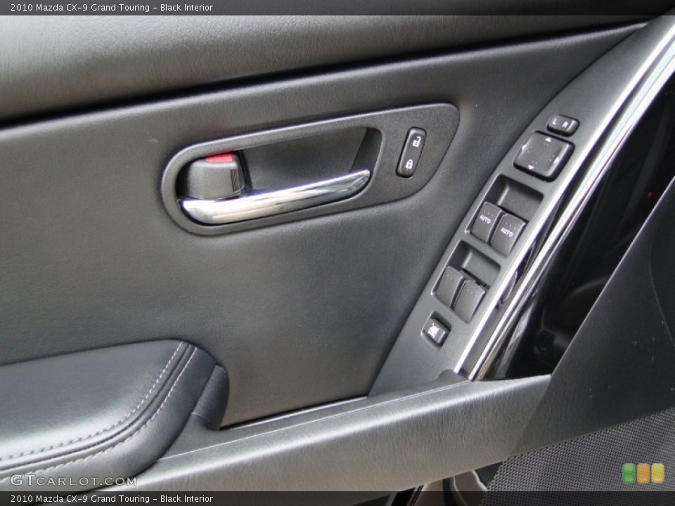 Black Interior Controls for the 2010 Mazda CX-9 Grand Touring #54312021