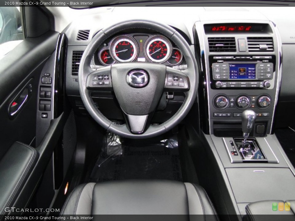 Black Interior Dashboard for the 2010 Mazda CX-9 Grand Touring #54312073