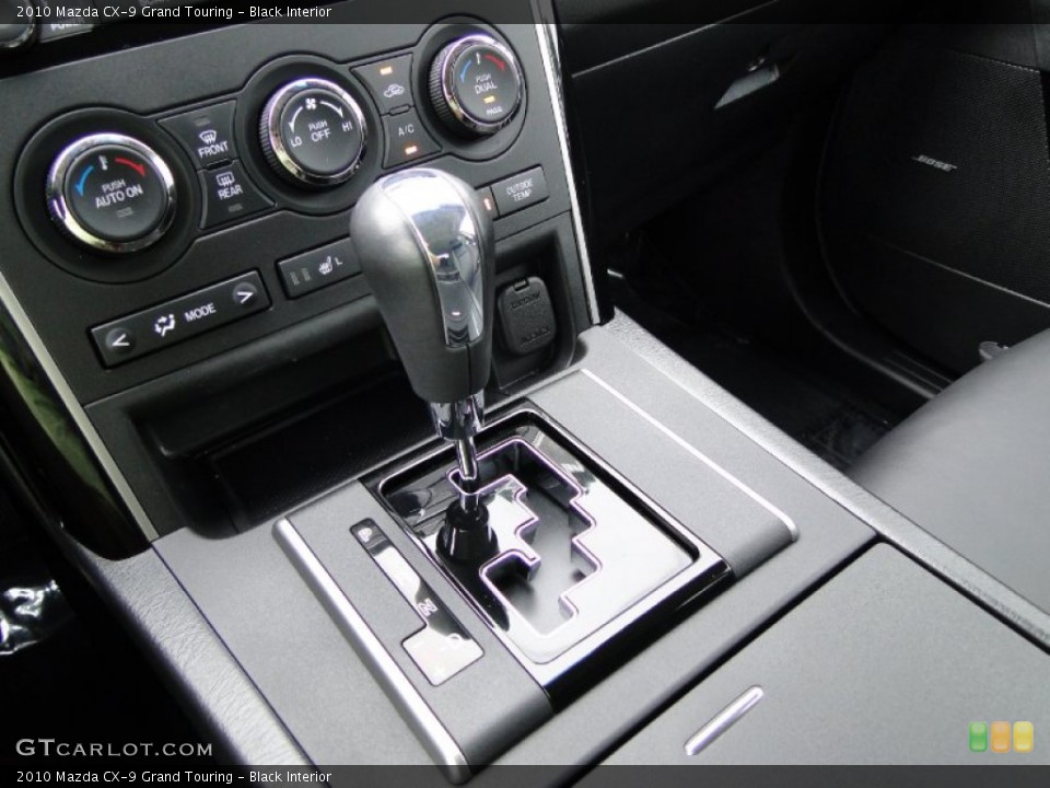 Black Interior Transmission for the 2010 Mazda CX-9 Grand Touring #54312103