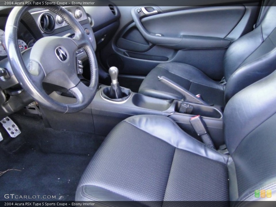 Ebony Interior Photo for the 2004 Acura RSX Type S Sports Coupe #54312381