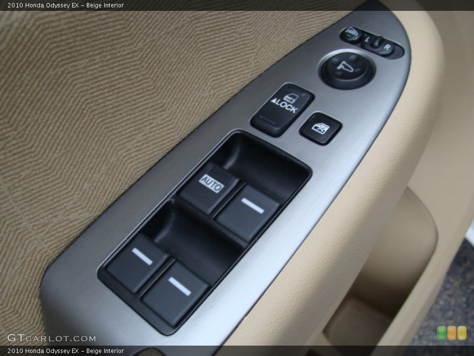 Beige Interior Controls for the 2010 Honda Odyssey EX #54312455