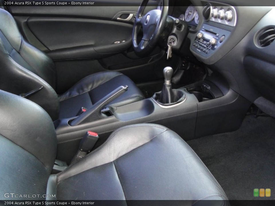 Ebony Interior Photo for the 2004 Acura RSX Type S Sports Coupe #54312474