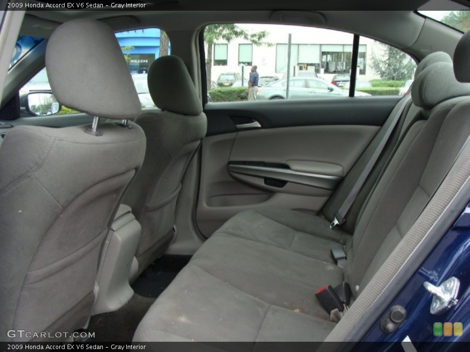 Gray Interior Photo for the 2009 Honda Accord EX V6 Sedan #54312693