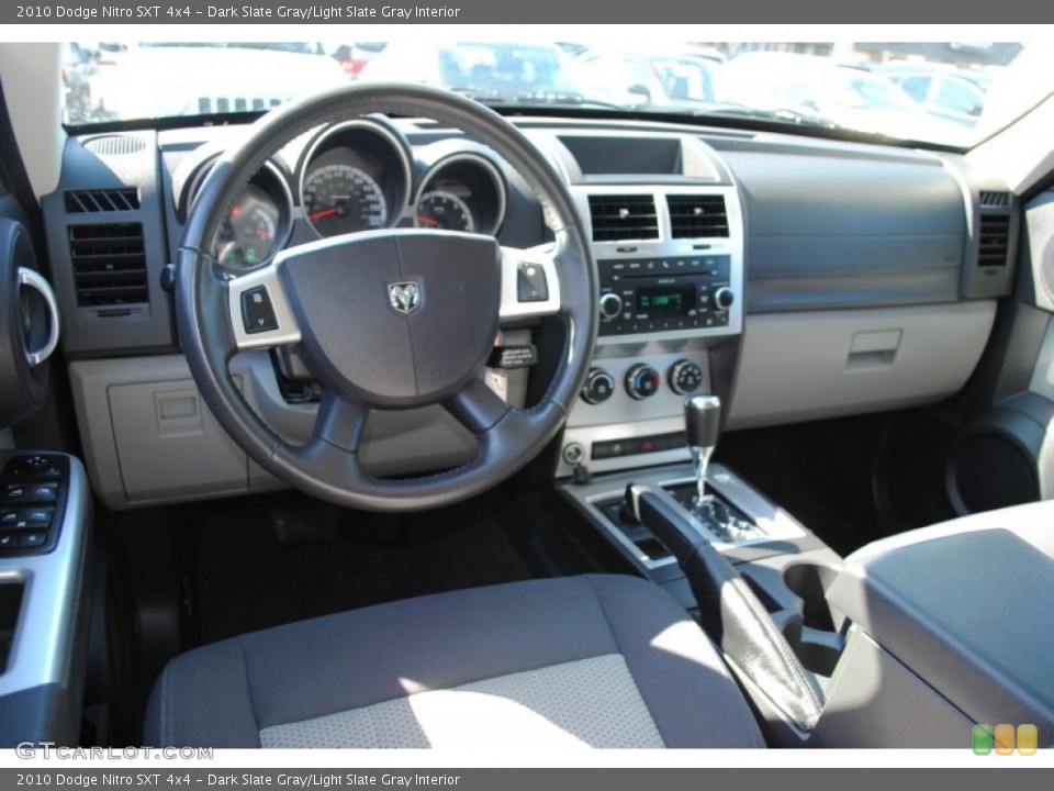 Dark Slate Gray/Light Slate Gray Interior Dashboard for the 2010 Dodge Nitro SXT 4x4 #54313014