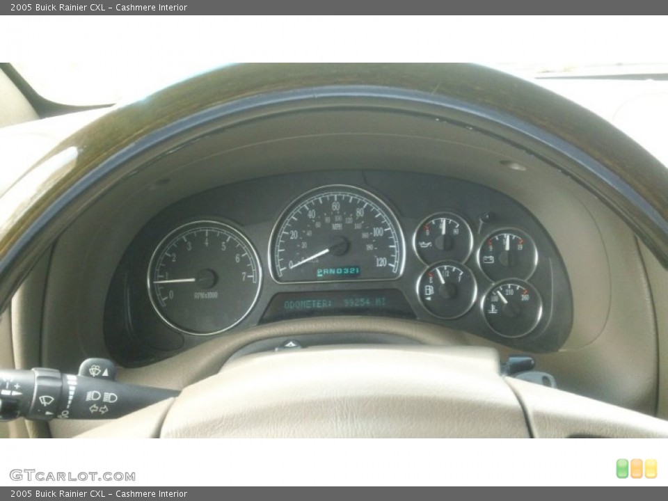 Cashmere Interior Gauges for the 2005 Buick Rainier CXL #54313140