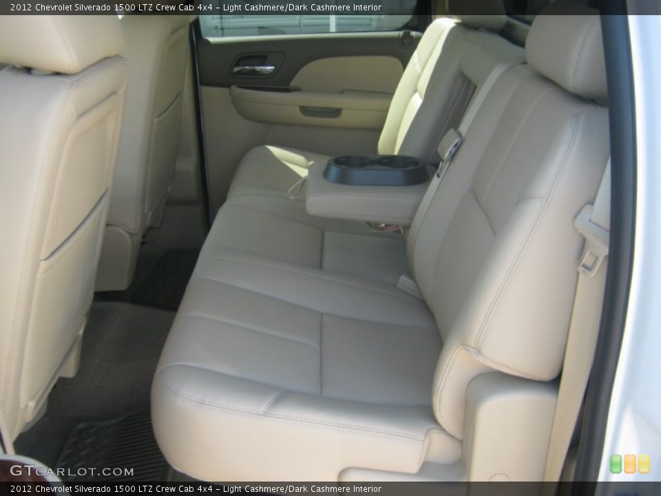 Light Cashmere/Dark Cashmere Interior Photo for the 2012 Chevrolet Silverado 1500 LTZ Crew Cab 4x4 #54315043