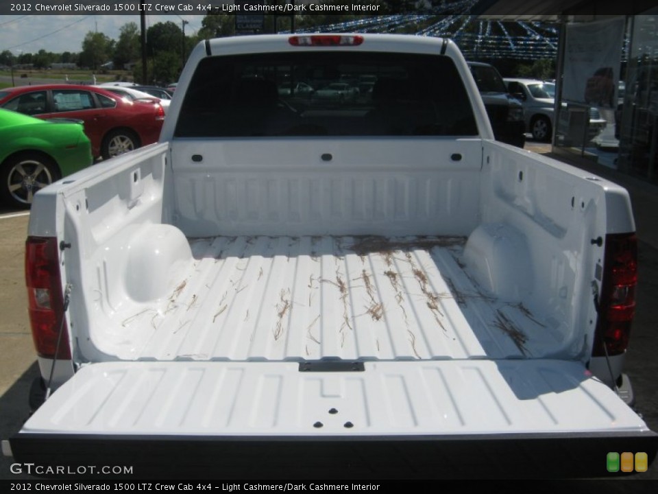 Light Cashmere/Dark Cashmere Interior Trunk for the 2012 Chevrolet Silverado 1500 LTZ Crew Cab 4x4 #54315075