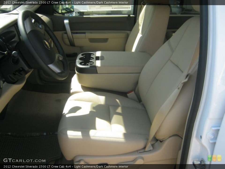 Light Cashmere/Dark Cashmere Interior Photo for the 2012 Chevrolet Silverado 1500 LT Crew Cab 4x4 #54315790