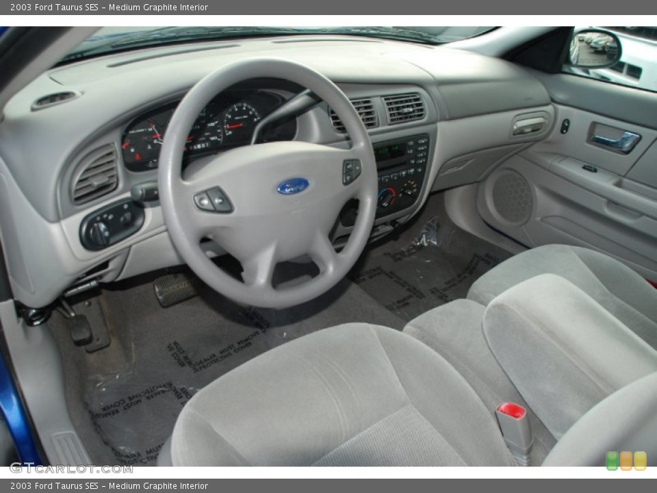 Medium Graphite Interior Prime Interior for the 2003 Ford Taurus SES #54317505