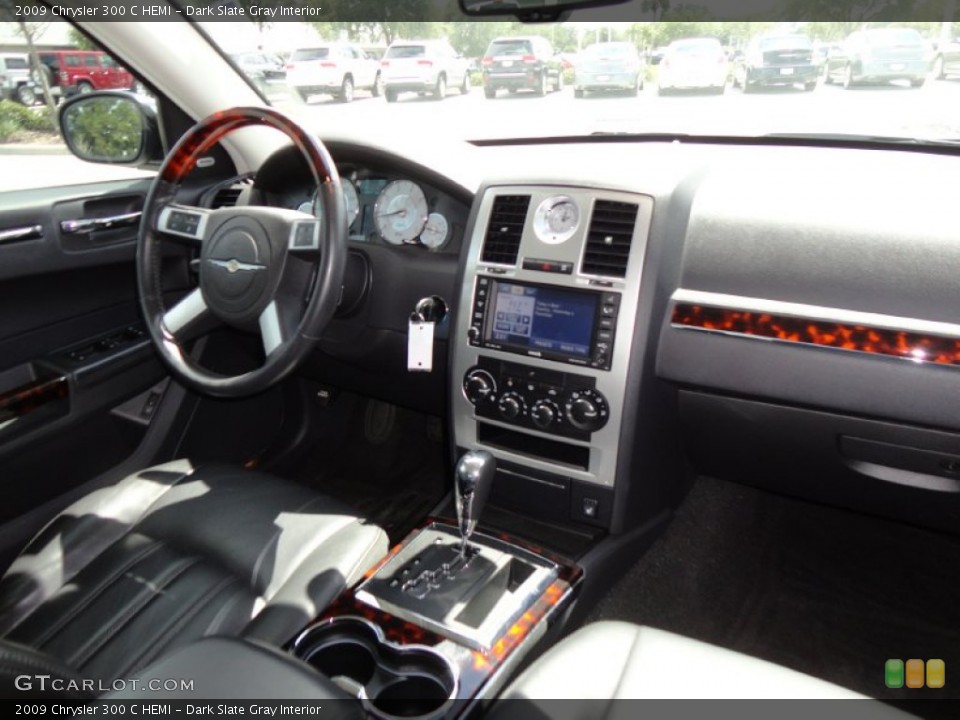 Dark Slate Gray Interior Dashboard for the 2009 Chrysler 300 C HEMI #54318157