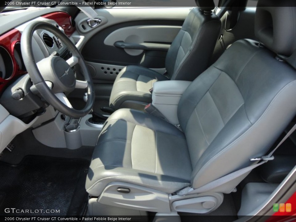 Pastel Pebble Beige Interior Photo for the 2006 Chrysler PT Cruiser GT Convertible #54320043