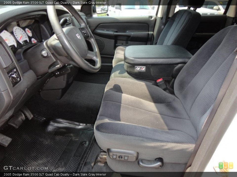 Dark Slate Gray Interior Photo for the 2005 Dodge Ram 3500 SLT Quad Cab Dually #54320278