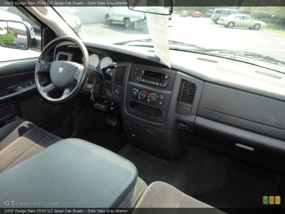 Dark Slate Gray Interior Dashboard for the 2005 Dodge Ram 3500 SLT Quad Cab Dually #54320341