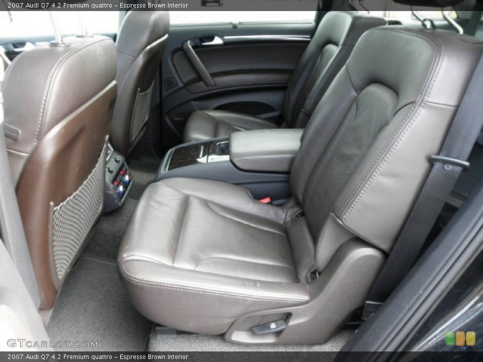 Espresso Brown Interior Photo for the 2007 Audi Q7 4.2 Premium quattro #54320376