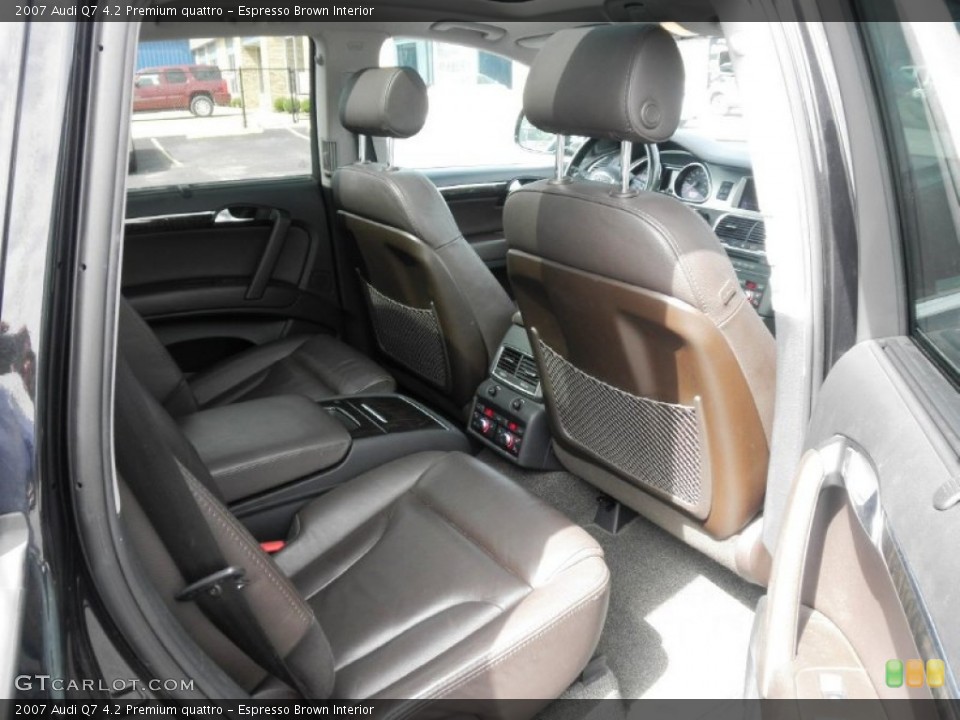 Espresso Brown Interior Photo for the 2007 Audi Q7 4.2 Premium quattro #54320418