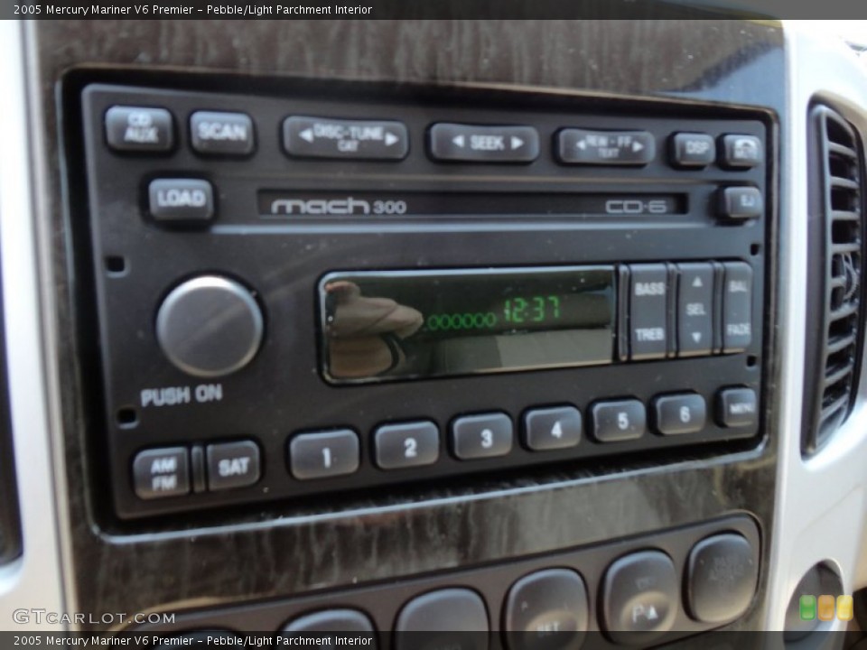 Pebble/Light Parchment Interior Audio System for the 2005 Mercury Mariner V6 Premier #54322605
