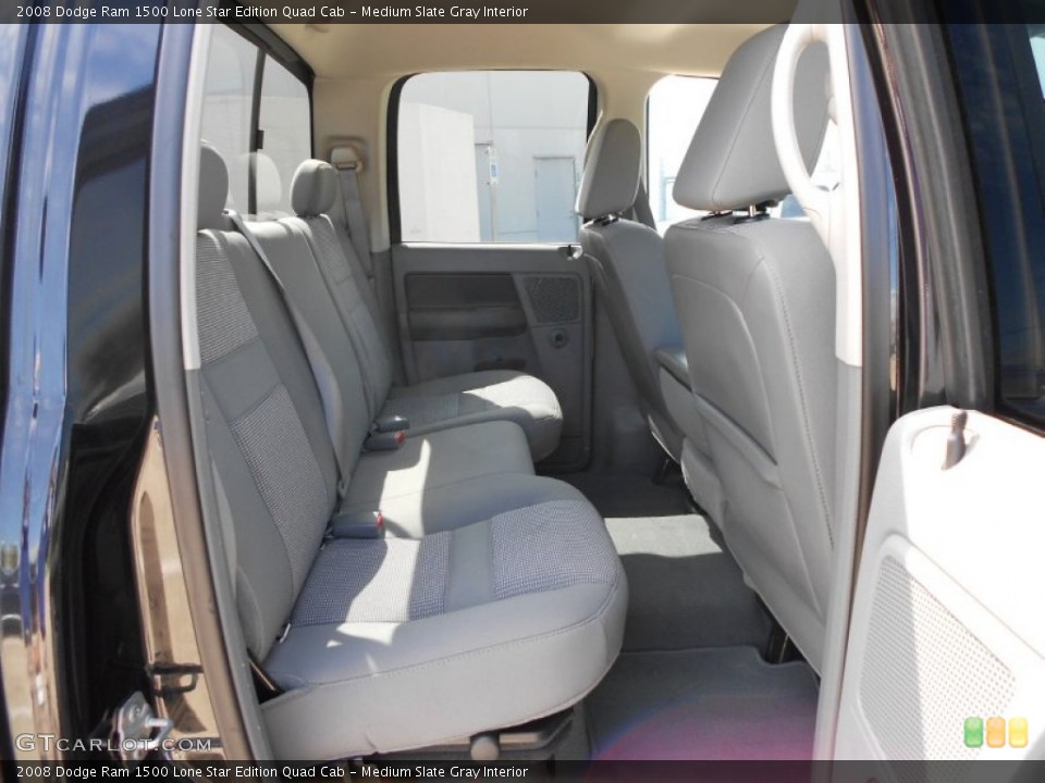 Medium Slate Gray Interior Photo for the 2008 Dodge Ram 1500 Lone Star Edition Quad Cab #54323106