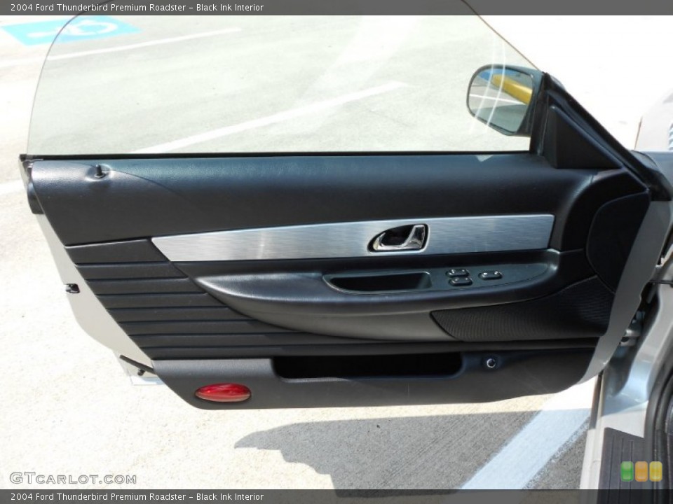 Black Ink Interior Door Panel for the 2004 Ford Thunderbird Premium Roadster #54323992