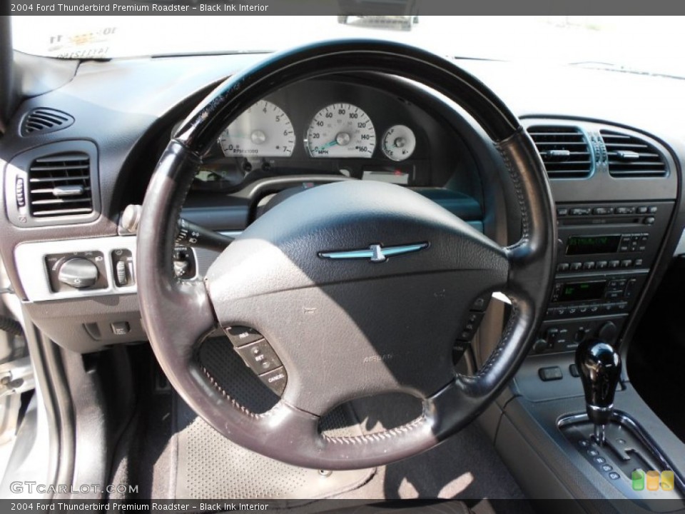 Black Ink Interior Steering Wheel for the 2004 Ford Thunderbird Premium Roadster #54324054