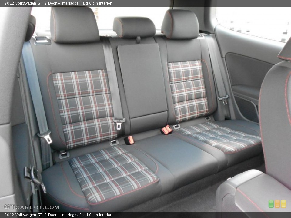 Interlagos Plaid Cloth Interior Photo for the 2012 Volkswagen GTI 2 Door #54324771
