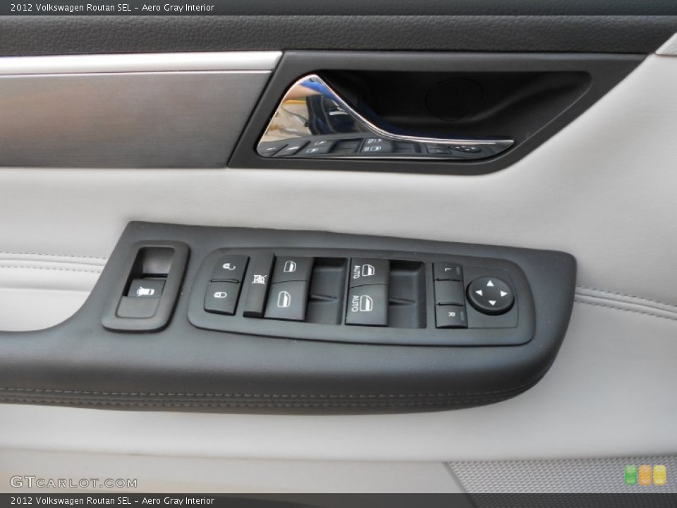 Aero Gray Interior Controls for the 2012 Volkswagen Routan SEL #54325089