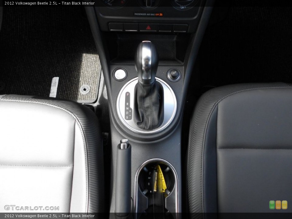 Titan Black Interior Transmission for the 2012 Volkswagen Beetle 2.5L #54325254