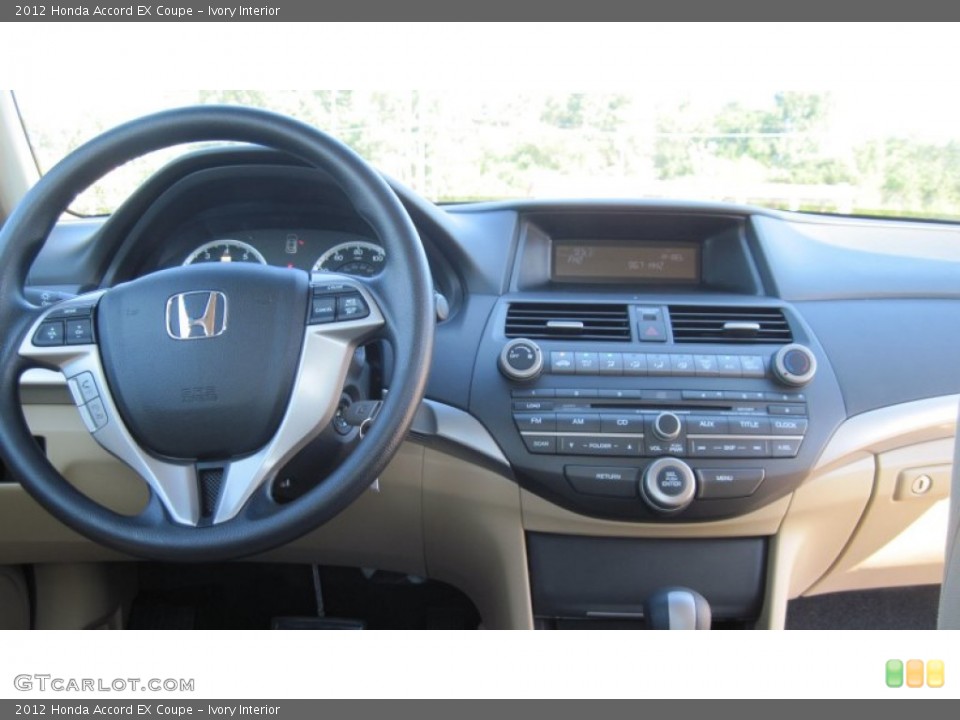 Ivory Interior Dashboard for the 2012 Honda Accord EX Coupe #54326608