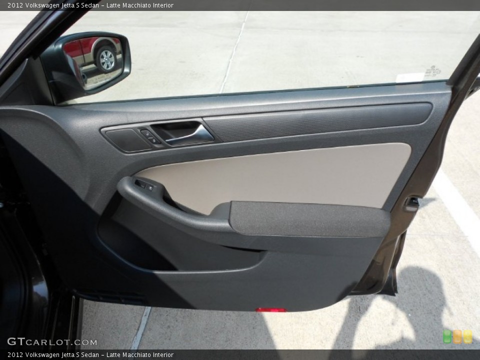 Latte Macchiato Interior Door Panel for the 2012 Volkswagen Jetta S Sedan #54326920