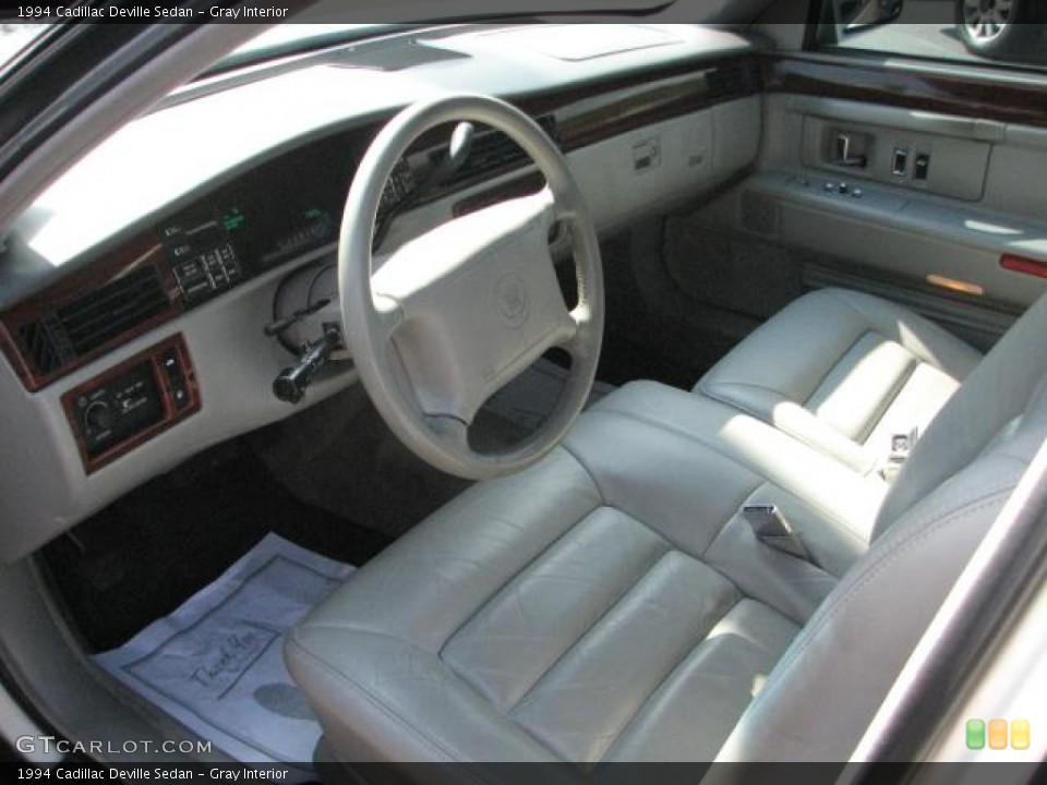 Gray Interior Prime Interior for the 1994 Cadillac Deville Sedan #54328633