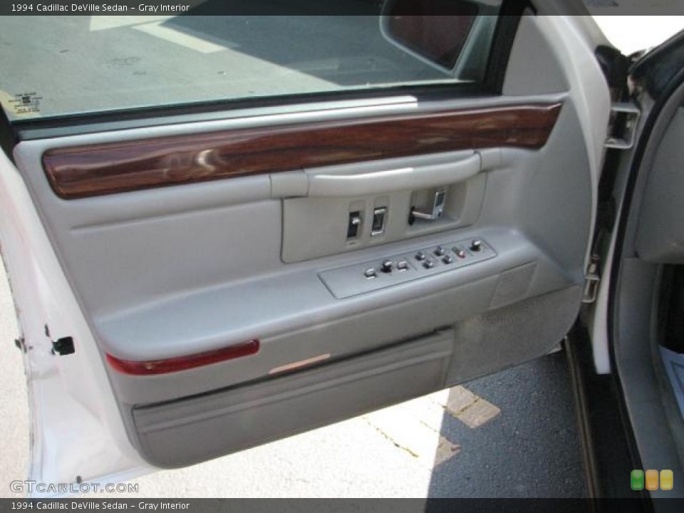 Gray Interior Door Panel for the 1994 Cadillac DeVille Sedan #54328642