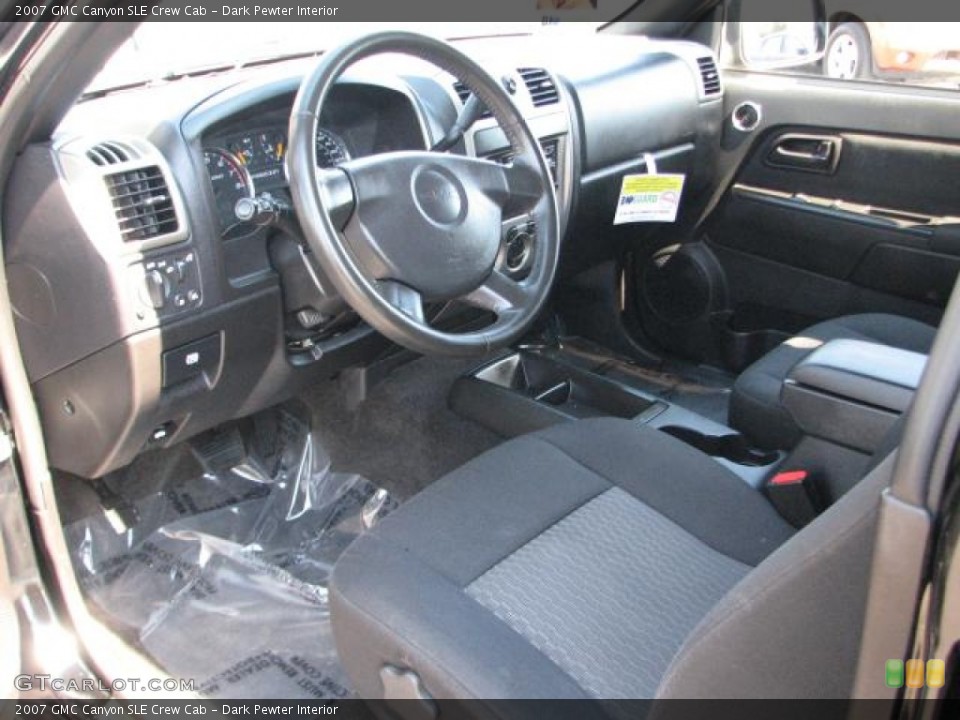 Dark Pewter Interior Prime Interior for the 2007 GMC Canyon SLE Crew Cab #54328783