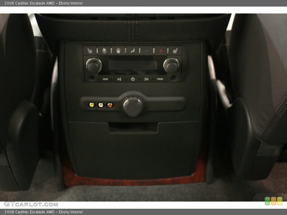 Ebony Interior Controls for the 2008 Cadillac Escalade AWD #54332305